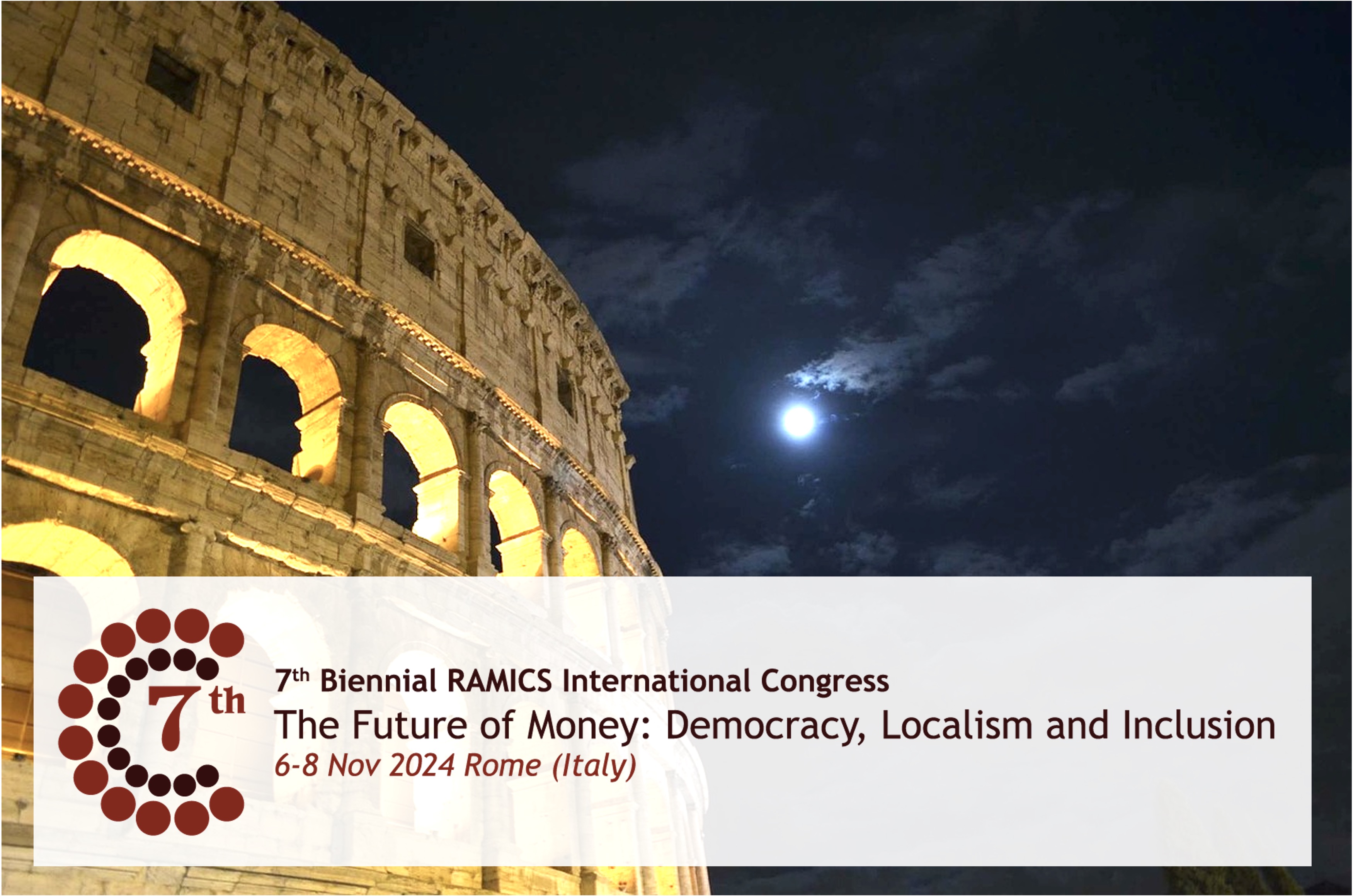 7th Biennal RAMICS International Congress, Rome 2024